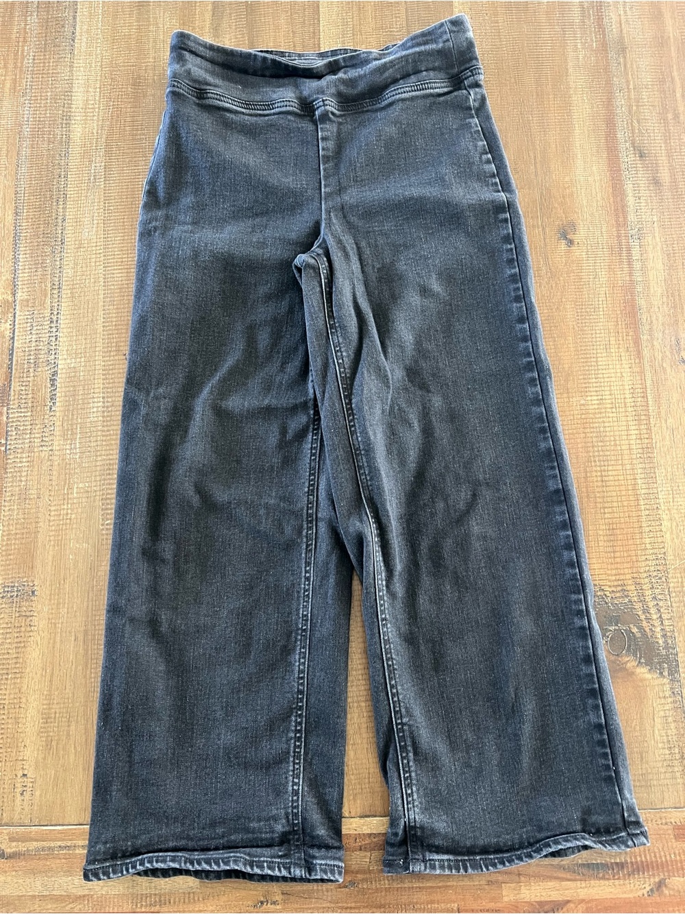 Old Navy Black High-Rise Weekender Wide-Leg Pants